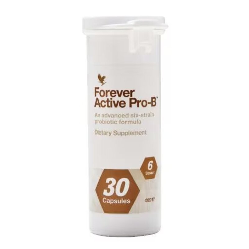 Forever Living - FOREVER ACTIVE PRO B , Probiotic promoting a healthy digestive system , 30 capsules - Soy and allergen-free